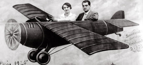Foto: Luis BuÃ±uel y su esposa Jean Rucar